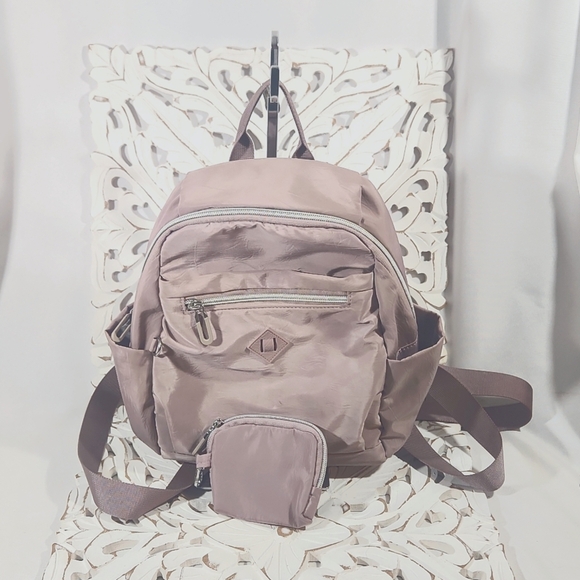 Handbags - Sold Purple and Gray Summer XL Backpack Purse